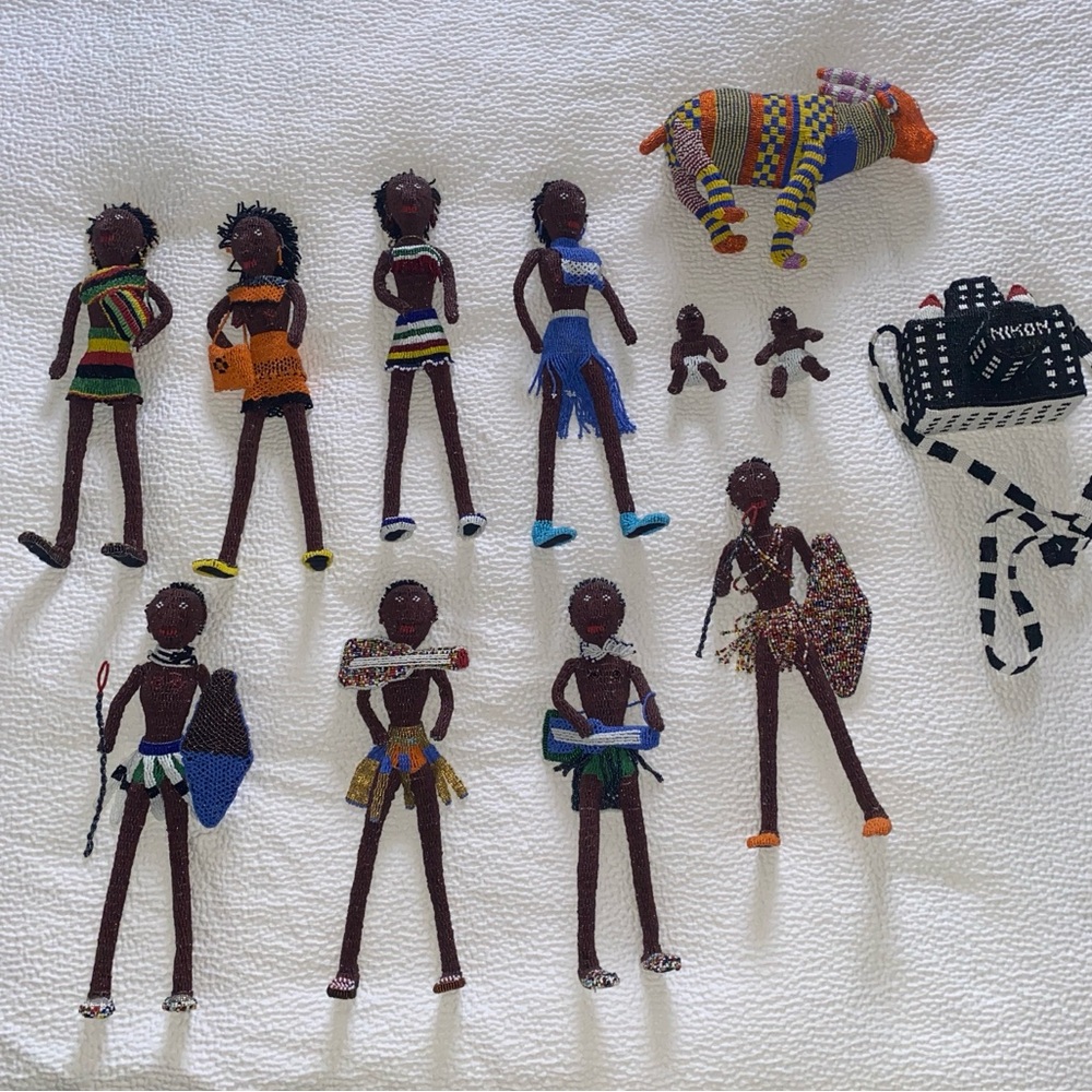 Colorful Casual Outfit Doll Collection with Accessories
